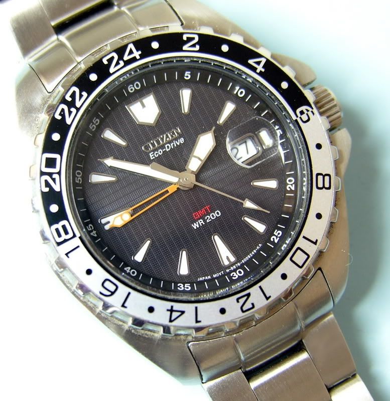 citizen eco drive gmt watch
